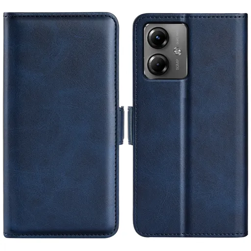 SIDE Peňaženkové puzdro pre Motorola Moto G14 modré