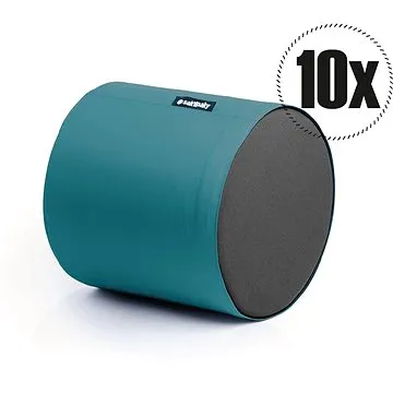 SakyPaky Sedacie vaky - 10× Taburetka PUR petrolejová (8595653210989)