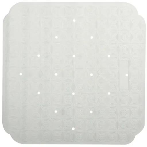 Spirella Protiskluzová podložka do sprchy RUBY,biela, 53 x 53 cm