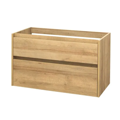 Mereo Opto, kúpeľňová skrinka 101 cm, dub Riviera CN922S