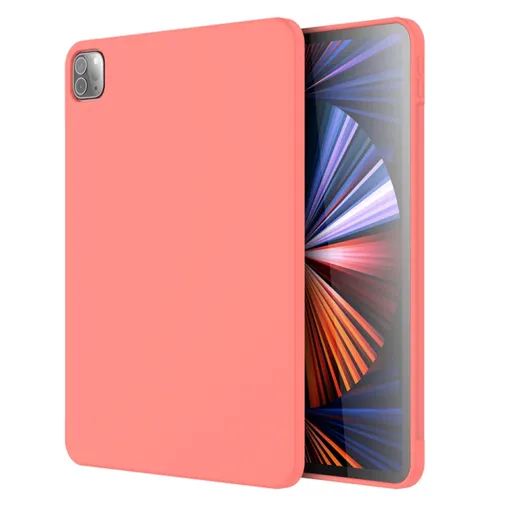 MUTURAL Silikónový obal Apple iPad Pro 12.9 2022 / 2021 / 2020 lososvý