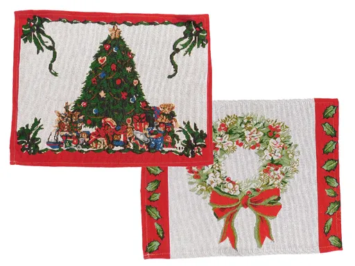 MAKRO - Prestieranie vianočné 30x45cm, textil, rôzne dekory