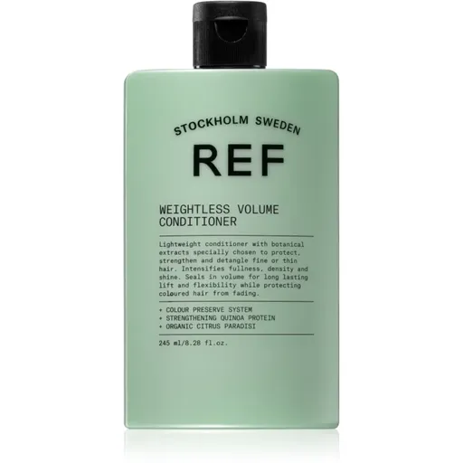 REF Weightless Volume Conditioner kondicionér pre jemné vlasy bez objemu pre objem od korienkov 245 ml