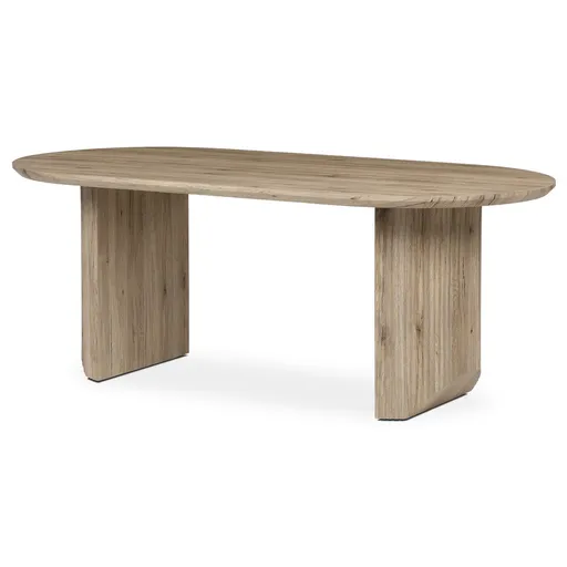 Jedálenský stôl 200 x 100 cm, dub san remo