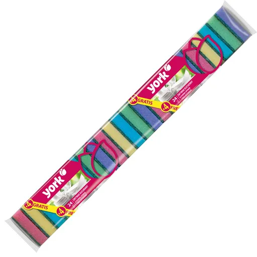 YORK - Hubka čistiaca 24 + 4ks , 68,5x8,5x5cm