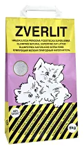 ZVERLIT ružové super mäkké stelivo pre mačky 6 kg