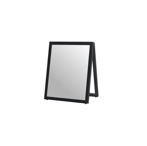 Elvisia Zrkadlo ZINA | čierna 50 x 40 cm