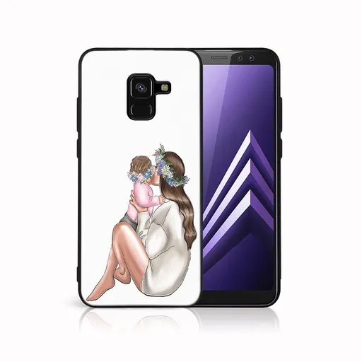 MY ART Ochranný kryt pre Samsung Galaxy A8 2018 (A530) BABY GIRL (111)