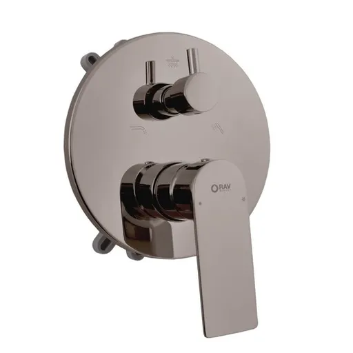 RAV SLEZÁK Nil vaňová batéria vrátane podomietkového telesa lesklá metal grey NL187BOXMGL