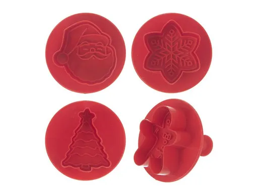 Sada vykrajovačov ORION Vianoce 4ks - veľká