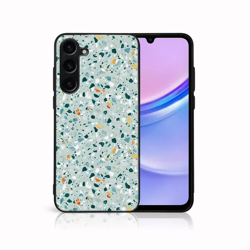 MY ART Ochranný kryt pre Samsung Galaxy A16 / A16 5G BLUE TERRAZZO (164)