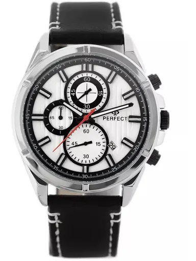 Pánske hodinky PERFECT CH03L - CHRONOGRAF (zp352e) + BOX