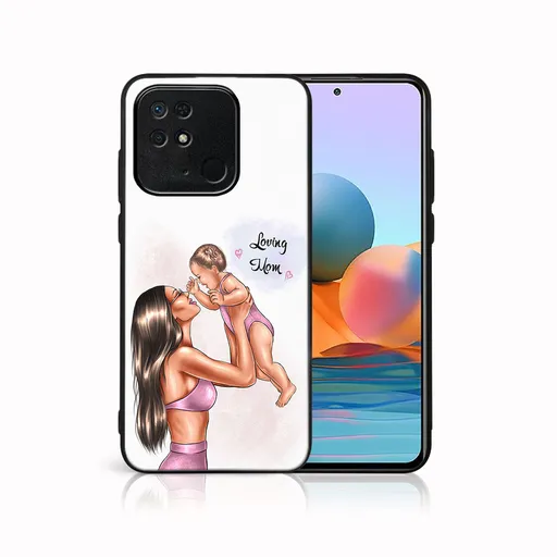 MY ART Ochranný obal Xiaomi Redmi 10C-LOVING MOM (115)
