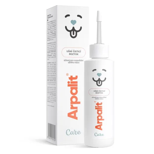 ARPALIT CARE Ušný čistiaci roztok pre psov a mačky 100 ml