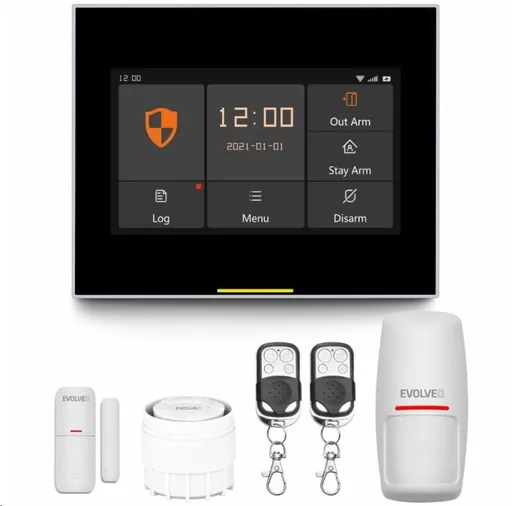 EVOLVEO Alarmex Pro, šikovný bezdrôtový Wi-Fi/GSM alarm