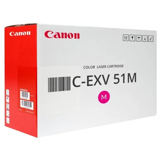 Canon originál toner CEXV51, 0483C002, magenta, 60000str., purpurová