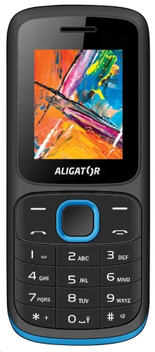 Aligator D210 Dual SIM, čierno-modrý