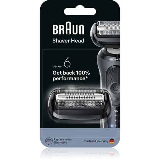 Braun Series 6 64B náhradné hlavice na holenie s elektrickým strojčekom 1 ks