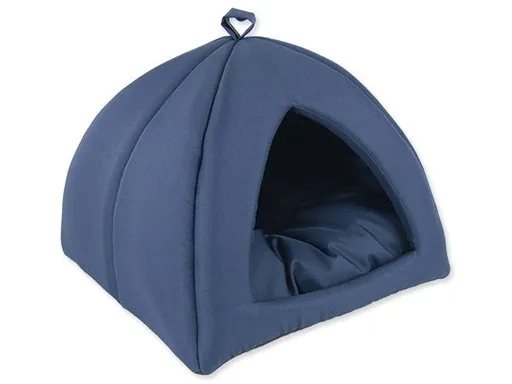 Kukaňa Dog Fantasy Basic tmavo modrá 62x62x52cm