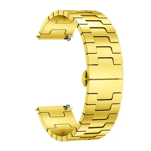 H-SHAPED Kovový remienok pre Huawei Watch GT 5 46mm / GT 6 46mm / Watch GT 5 Pro 46mm / GT 6 Pro 46mm zlatý