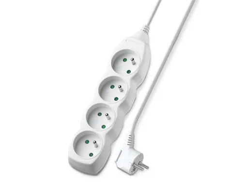 Predlžovací kábel 4 zásuvky 5m GETI GEC45