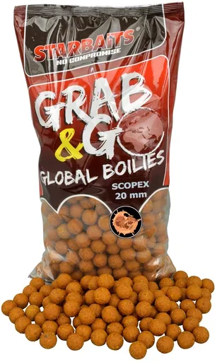 Starbaits boilies g&g global scopex - 2,5 kg 20 mm