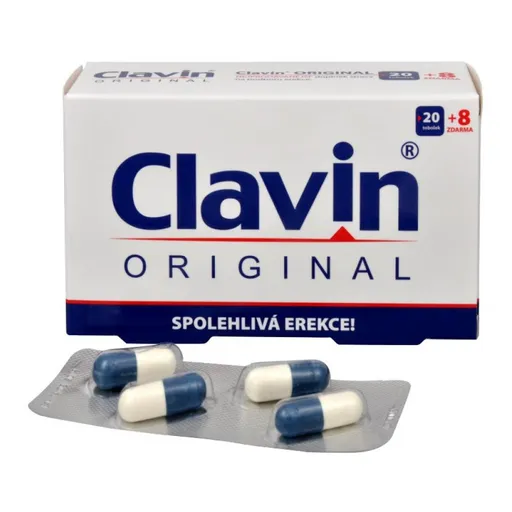 CLAVIN Original kapsule 20 + 8 ks ZADARMO
