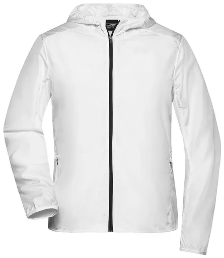 James & Nicholson (Daiber) Ľahká dámska športová bunda JN533 - Biela | XS