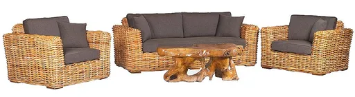 DEOKORK Záhradná ratanová zostava TOSCA V.