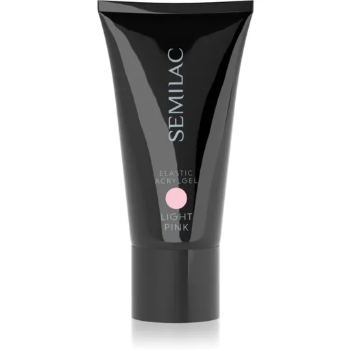 Semilac Acrylgel Elastic White Cream akrylátový gél na nechty odtieň Light Pink 30 g