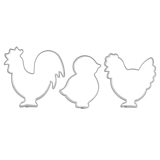 Orion Vykrajovadlo nehrdz. oceľ jar I 3 ks