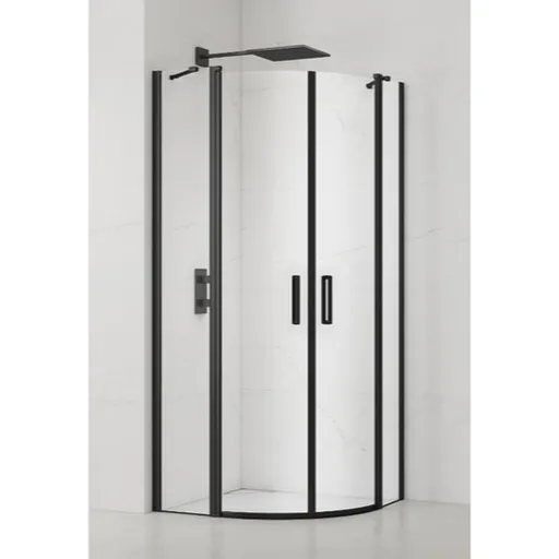 Sprchový kút štvrťkruh 80x80 cm SAT Fusion SATFUSP80CT