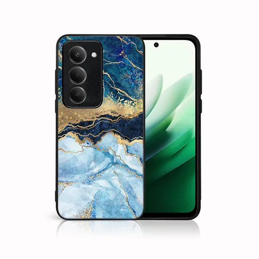 MY ART Ochranný kryt pre Xiaomi Redmi 15 / Redmi 15 5G BLUE MARBLE (141)