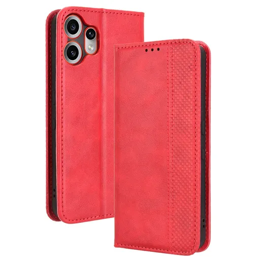 BUSINESS Peňaženkový kryt pre CMF Phone 2 Pro červený