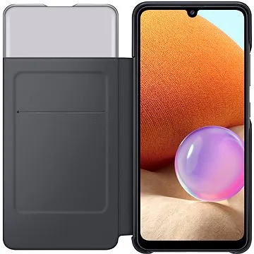 Samsung Flipové puzdro S View pre Galaxy A32 čierne (EF-EA325PBEGEE)
