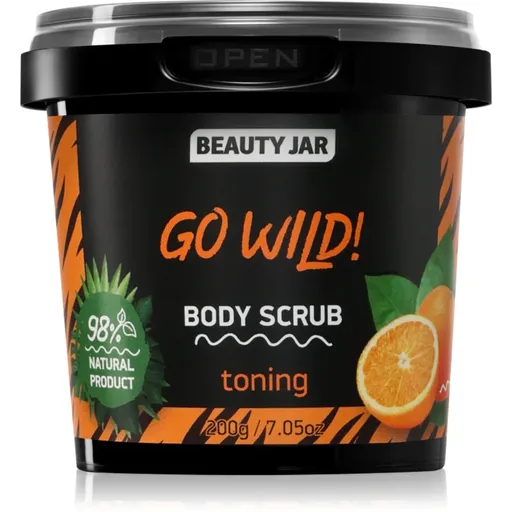 Beauty Jar Go Wild! hydratačný telový peeling s osviežujúcim účinkom 200 g