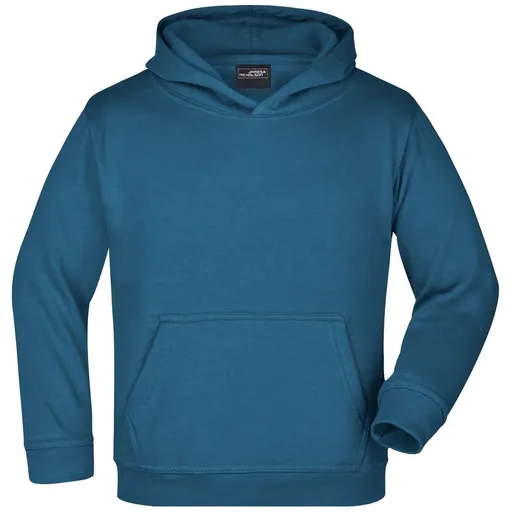 James & Nicholson (Daiber) Detská mikina s kapucňou JN047k - Petrolejová | XL