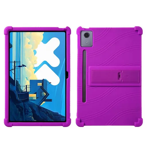 WAVE Silikónový obal pre Lenovo Idea Tab Pro fialový