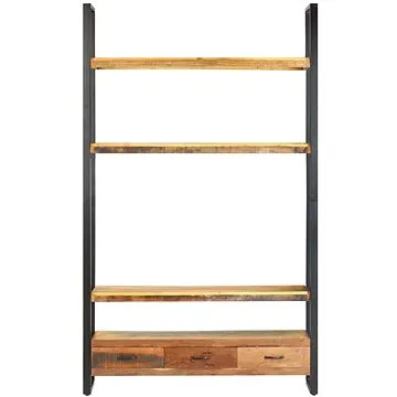 Komoda, 118 × 30 × 200 cm, masívne recyklované drevo (321054)