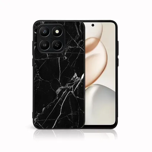 MY ART Ochranný kryt pre Honor 400 Smart 5G / Honor X7d BLACK MARBLE (142)
