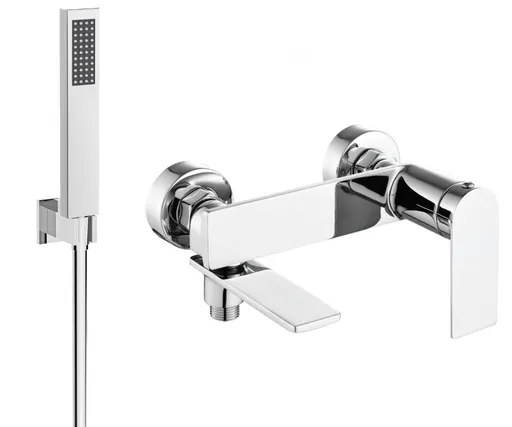 MEXEN/S - Zero SET vaňová batéria s príslušenstvom R02, chróm 7113R02-00