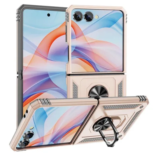 RING Kryt s držiakom pre Samsung Galaxy Z Flip7 5G svetloružový