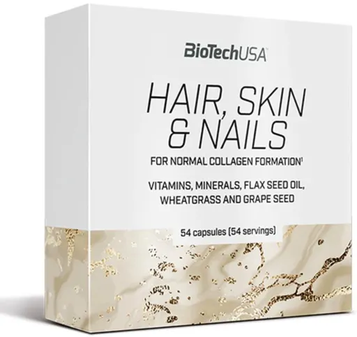 BioTech USA Hair Skin & Nails 54 kapsúl