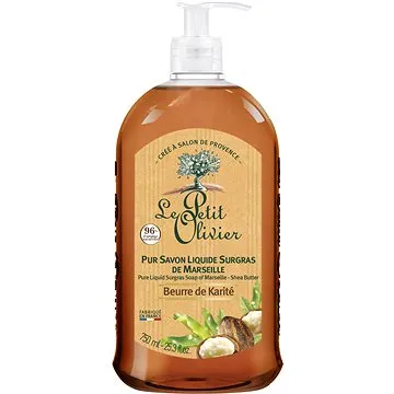 LE PETIT OLIVIER Pure Liquid Soap of Marseille Shea Butter 750 ml (3549620006315)