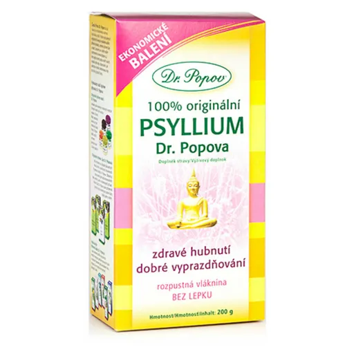 DR. POPOV Psyllium vláknina 200 g