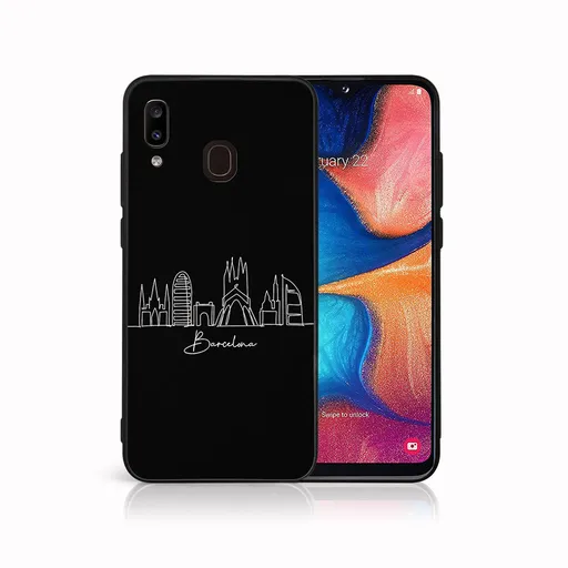 MY ART Ochranný obal pre Samsung Galaxy A20e BARCELONA (213)
