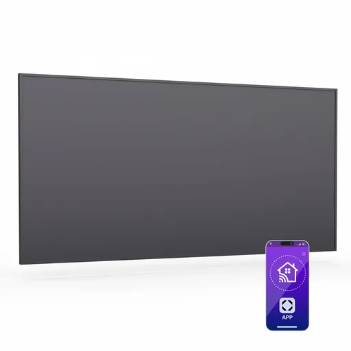 Klarstein Wonderwall Smart Infračervený ohrievač, 60x120cm, Aplikácia, 770W, Týždenný časovač, IP24