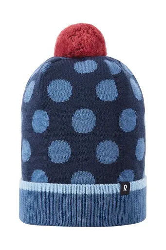 Detská čiapka s prímesou vlny Reima Jenkka