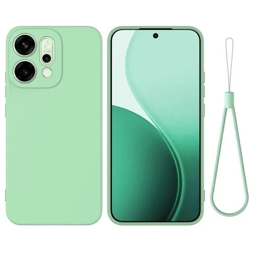 RUBBER Ochranný obal pre Oppo Reno14 5G zelený