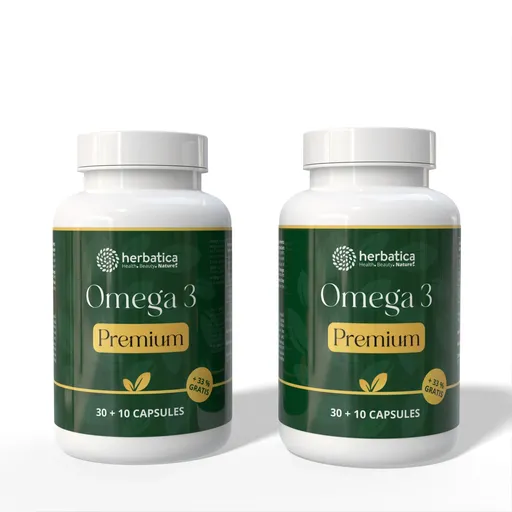 Zvýhodnený set: 2x Omega 3 Premium - 40 kapsúl - Herbatica